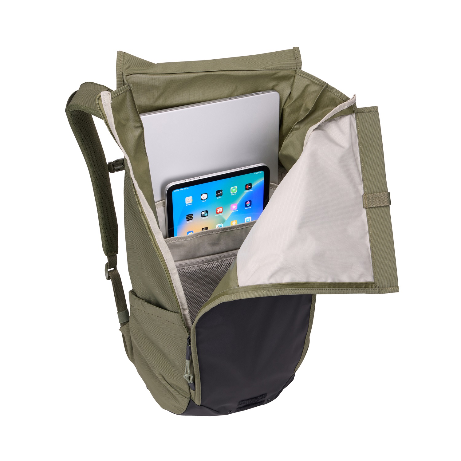 Thule Paramount biciklistički ruksak za kraće vožnje biciklom 20L zelene boje