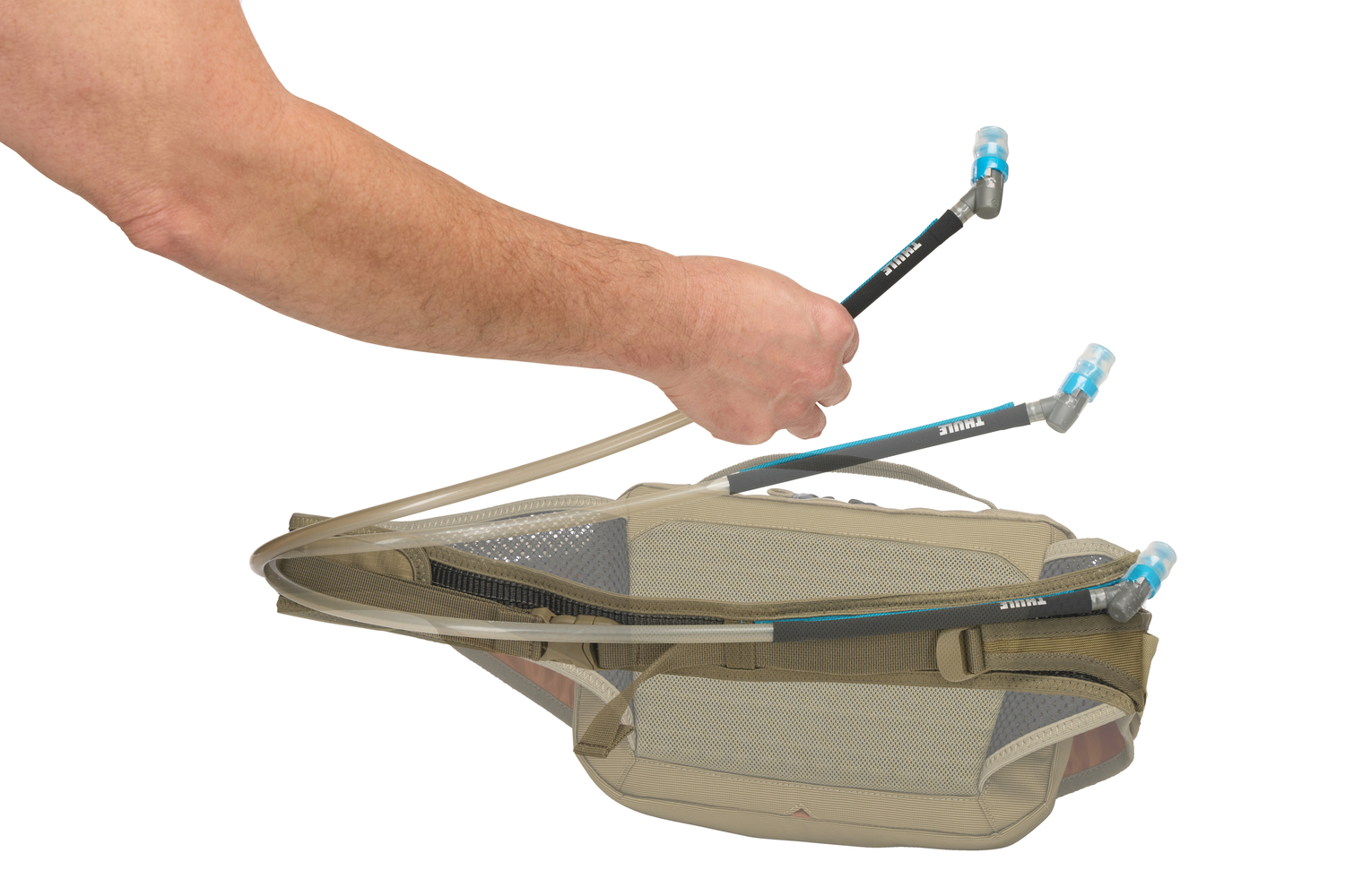 Thule Rail torbica za tekućinu za oko struka 4L smeđa