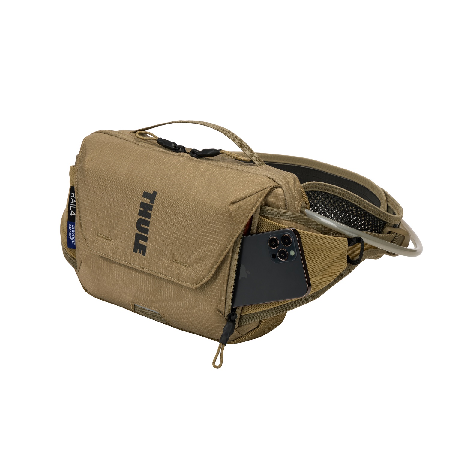 Thule Rail torbica za tekućinu za oko struka 4L smeđa