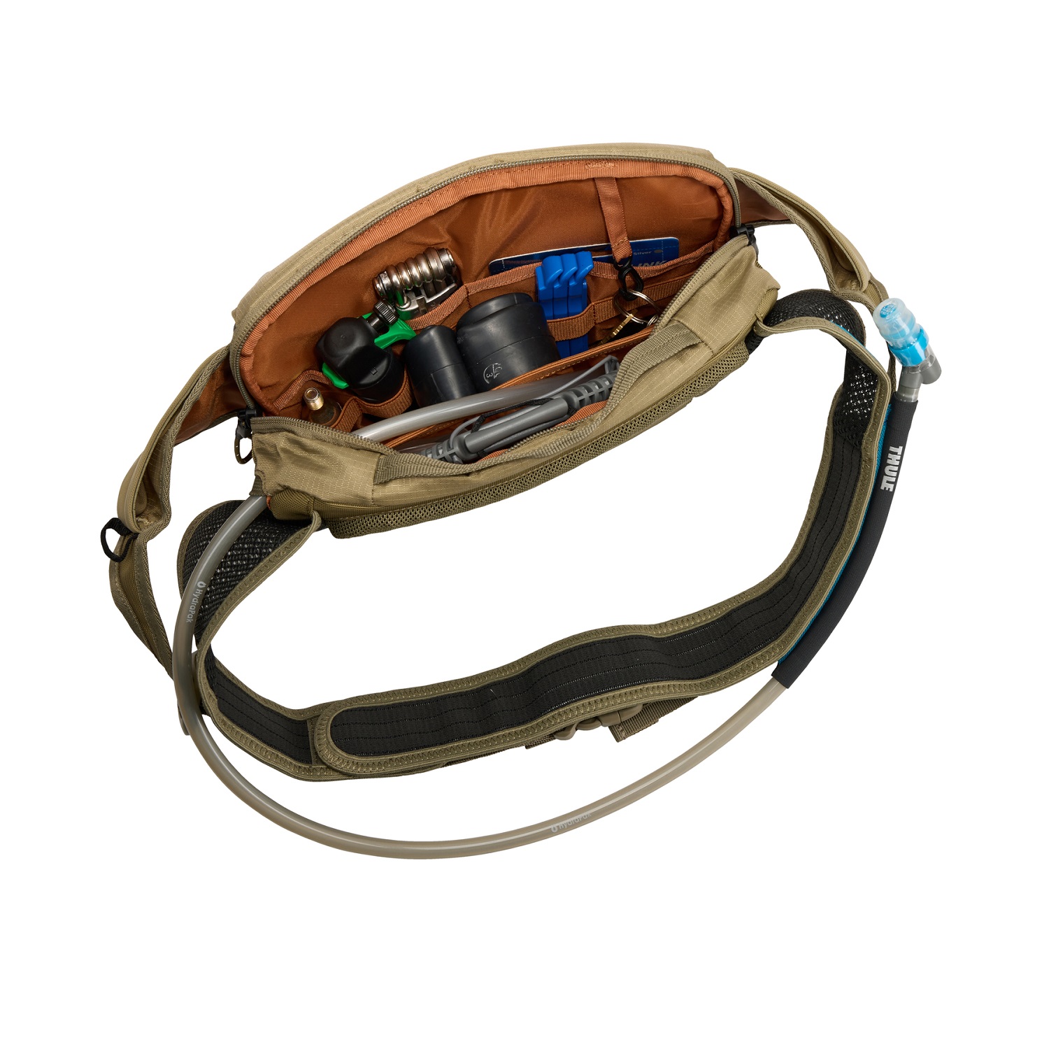 Thule Rail torbica za tekućinu za oko struka 4L smeđa
