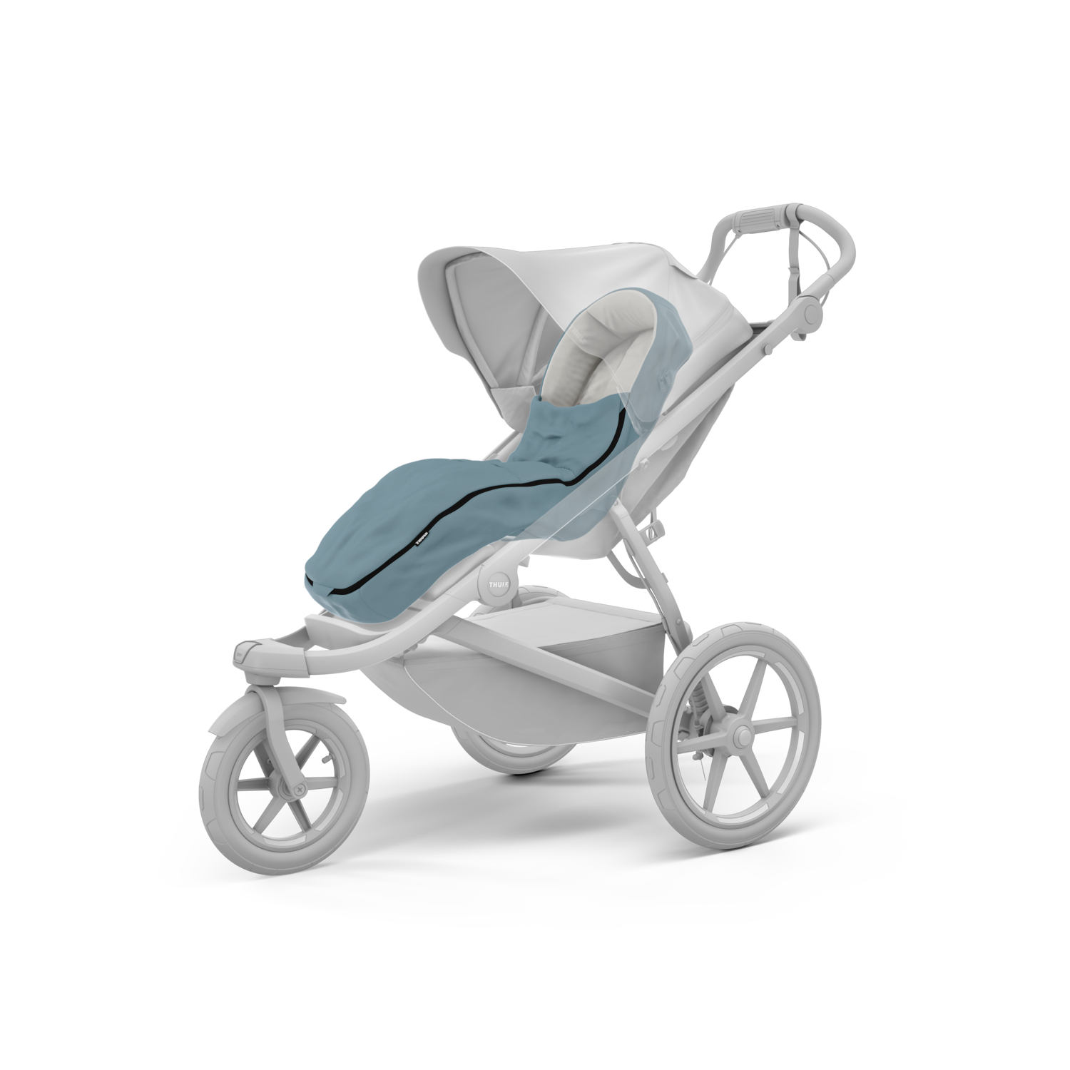 Thule stroller footmuff navlaka za stopala za kolica plave boje