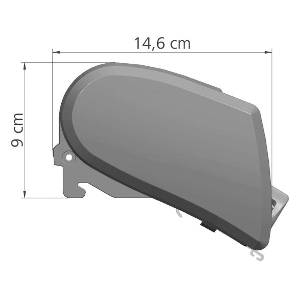 Thule Omnistor Tenda 6300 - 4,0x2,5m, kućište antracit, tkanina siva