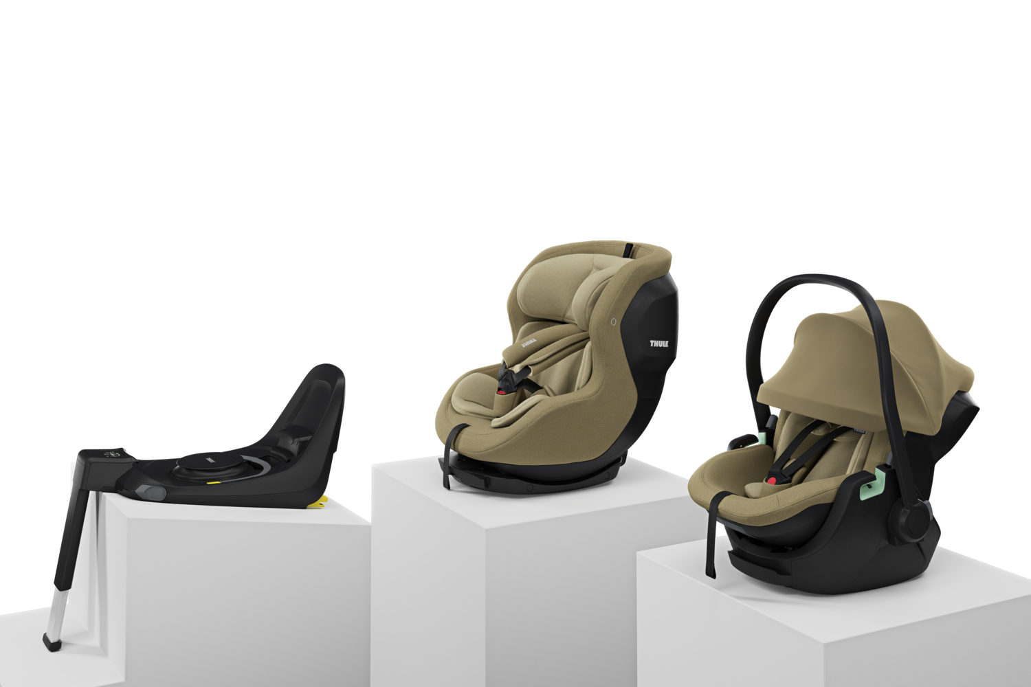 Thule Elm 360 autosjedalica za malu djecu kaki boje NOVO