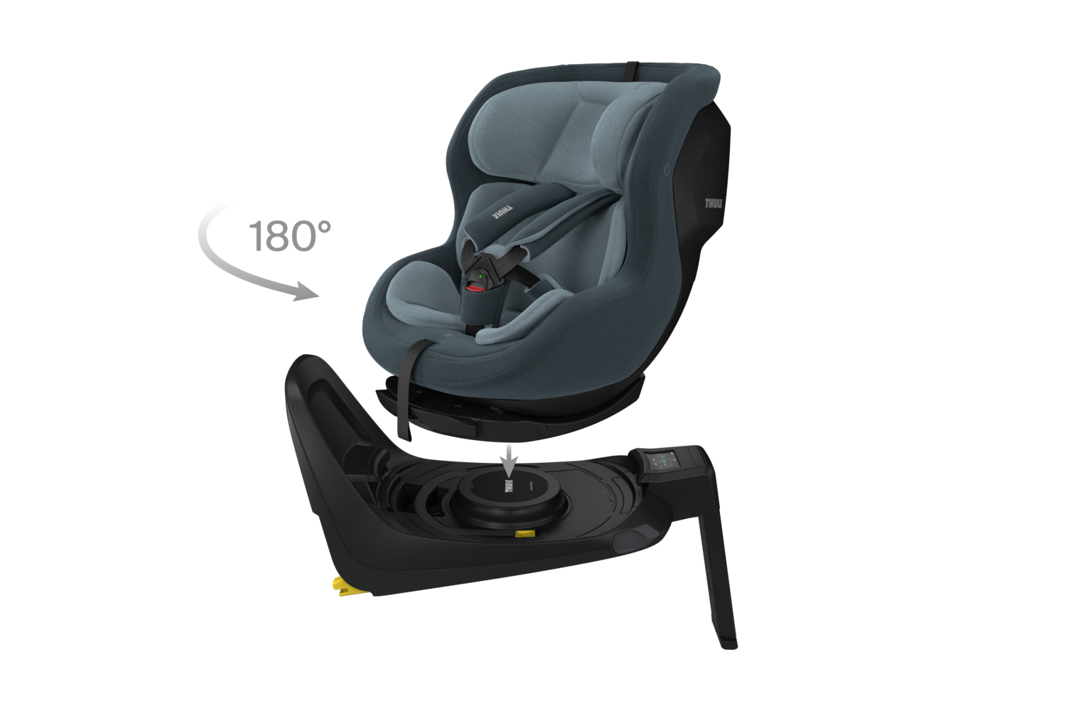 Thule Elm Connect 360 autosjedalica - plava NOVO