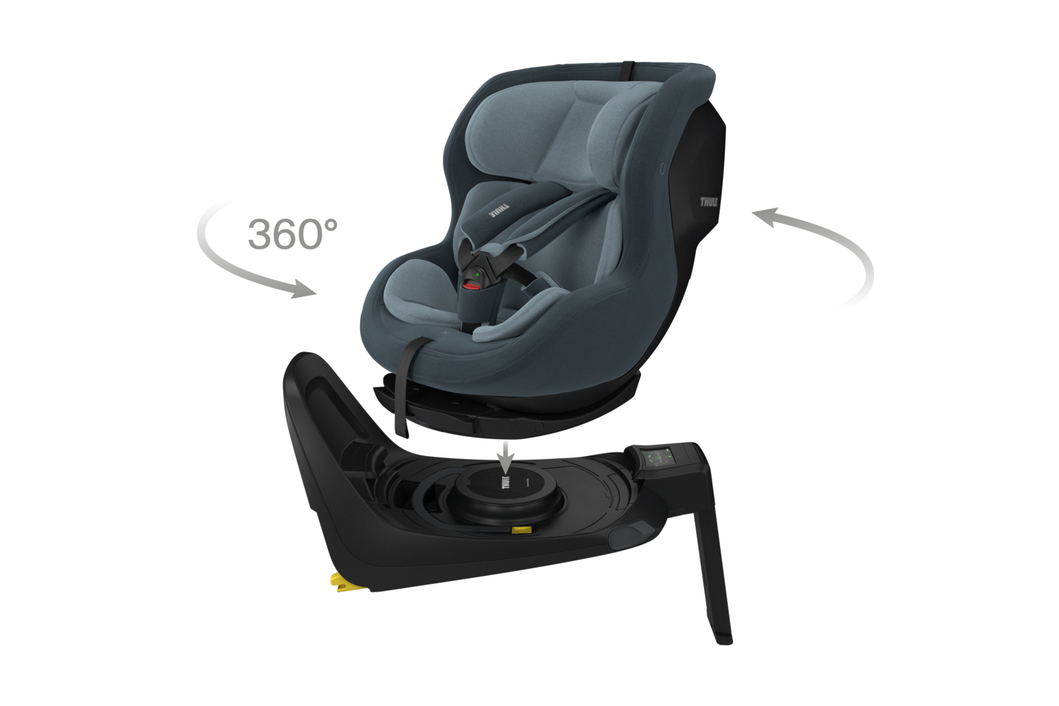 Thule Elm Connect 360 autosjedalica - plava NOVO