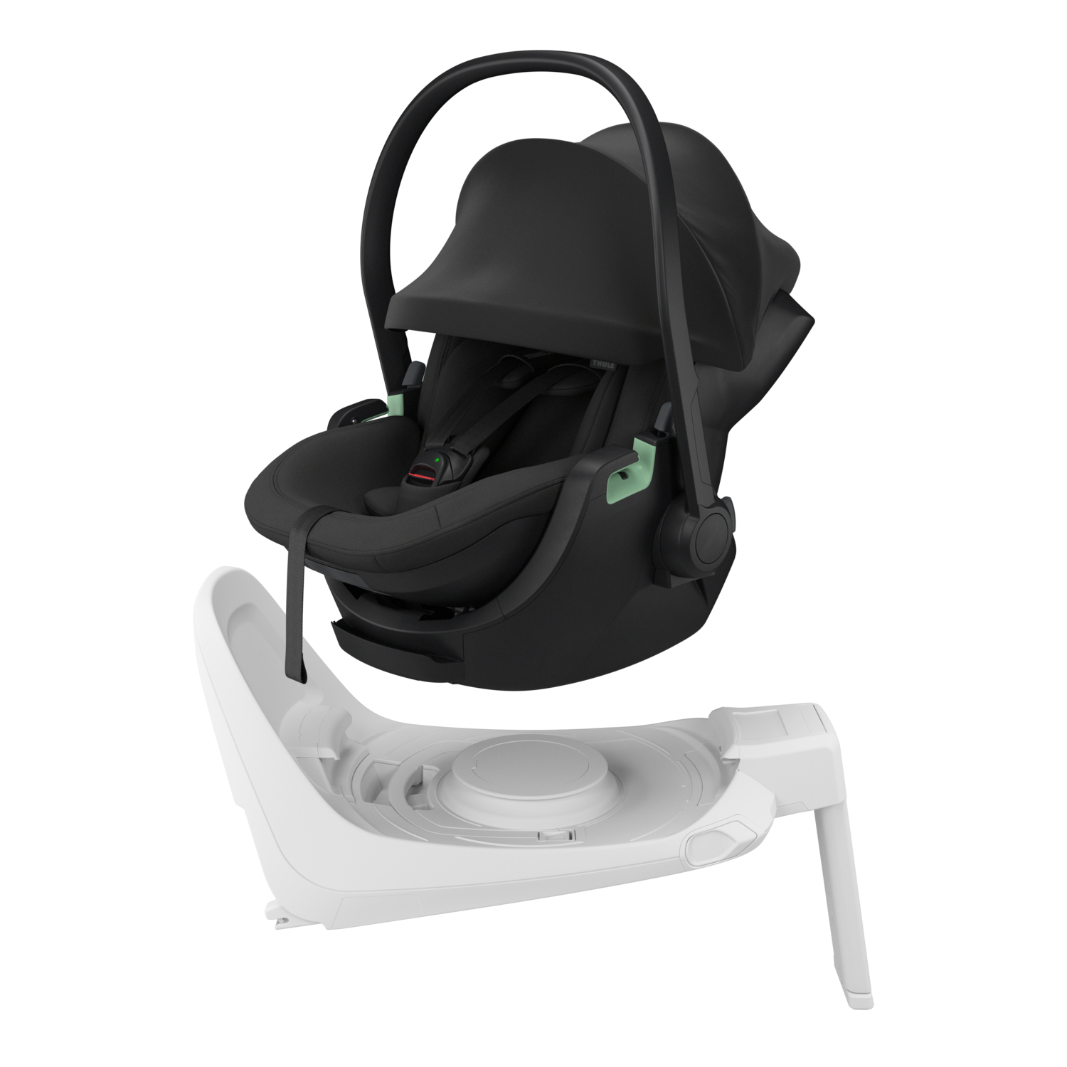 Thule Maple Connect dječja autosjedalica crne boje