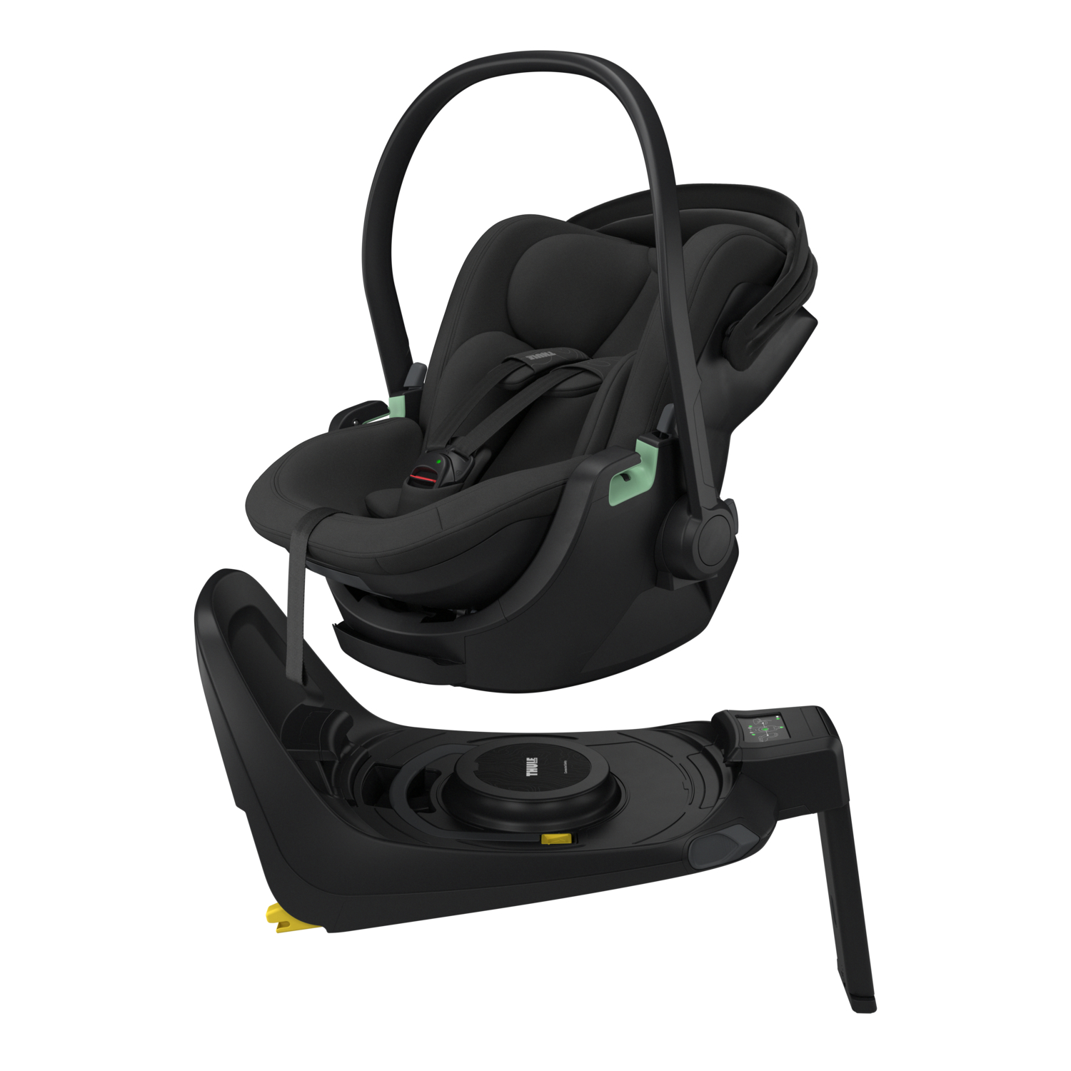 Thule Maple Connect dječja autosjedalica crne boje