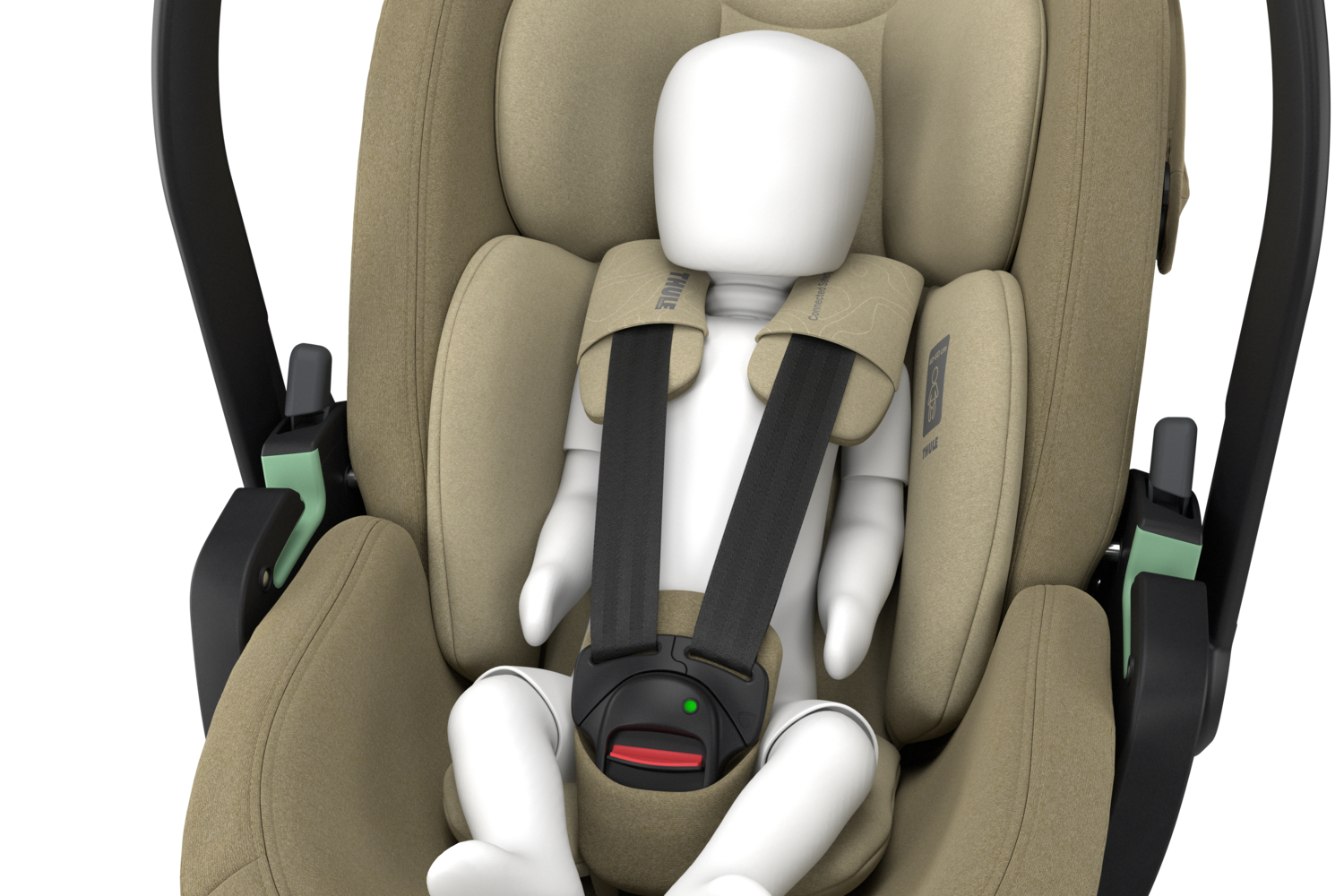 Thule Maple Connect dječja autosjedalica kaki boje