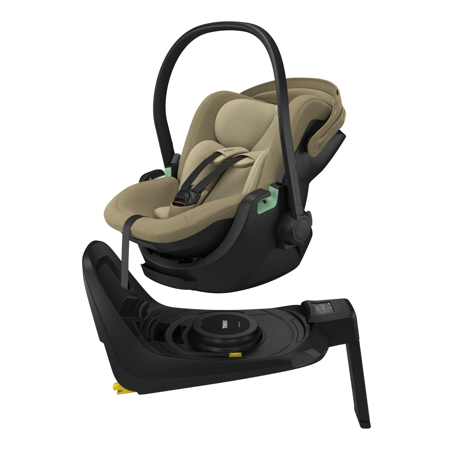 Thule Maple Connect dječja autosjedalica kaki boje
