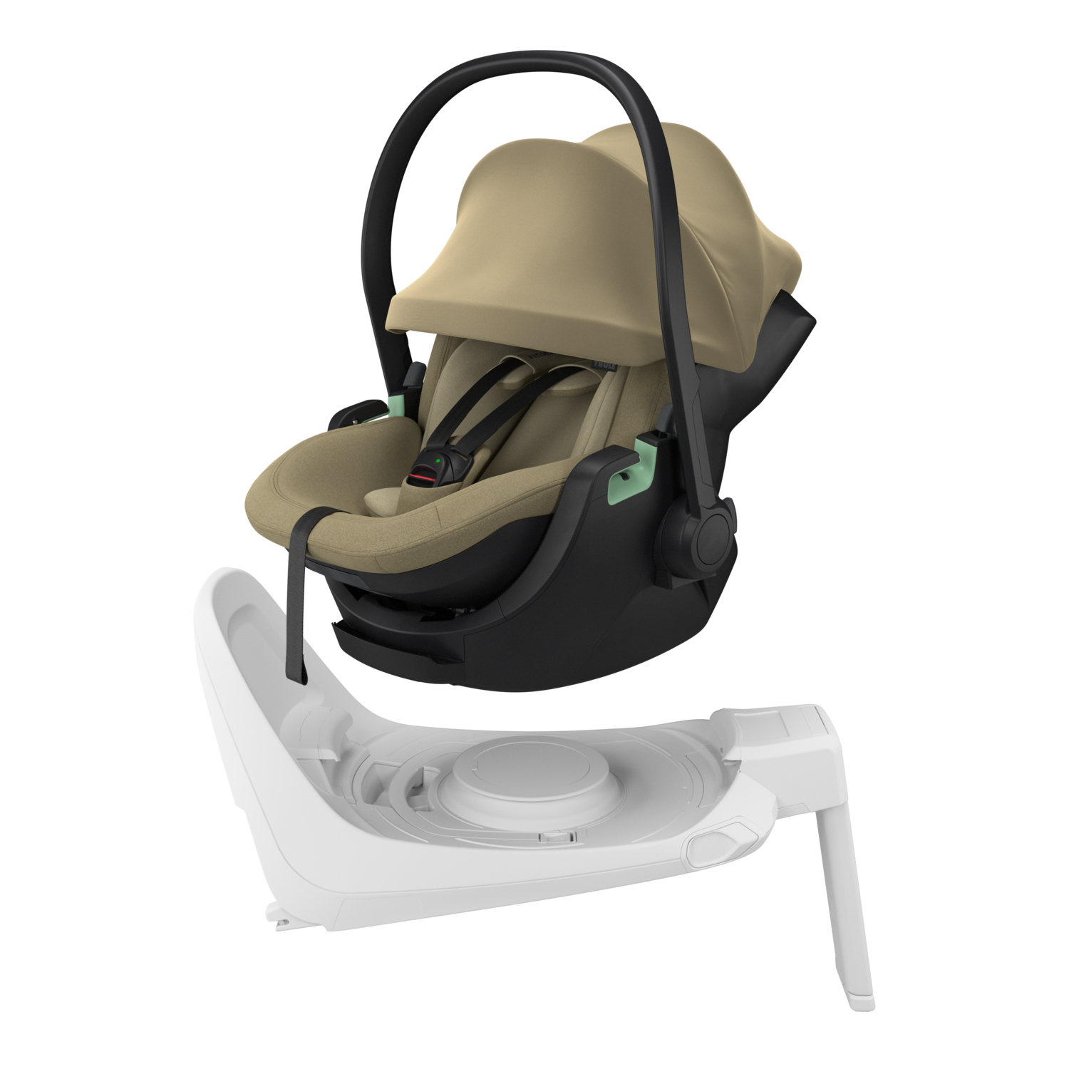 Thule Maple Connect dječja autosjedalica kaki boje